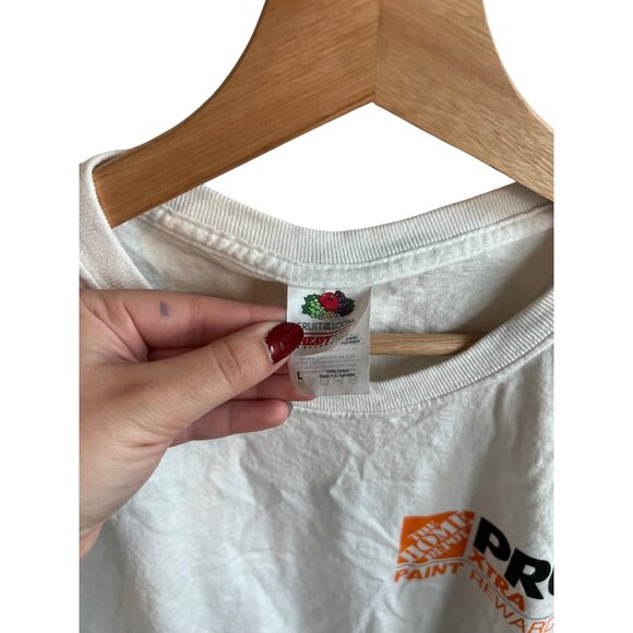 Home Depot Pro Xtra Paint Rewards Glidden T-Shirt Large Cotton NEW - Picture 5 of 5